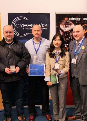  First Place St Andrew's Uni Cyber Saints