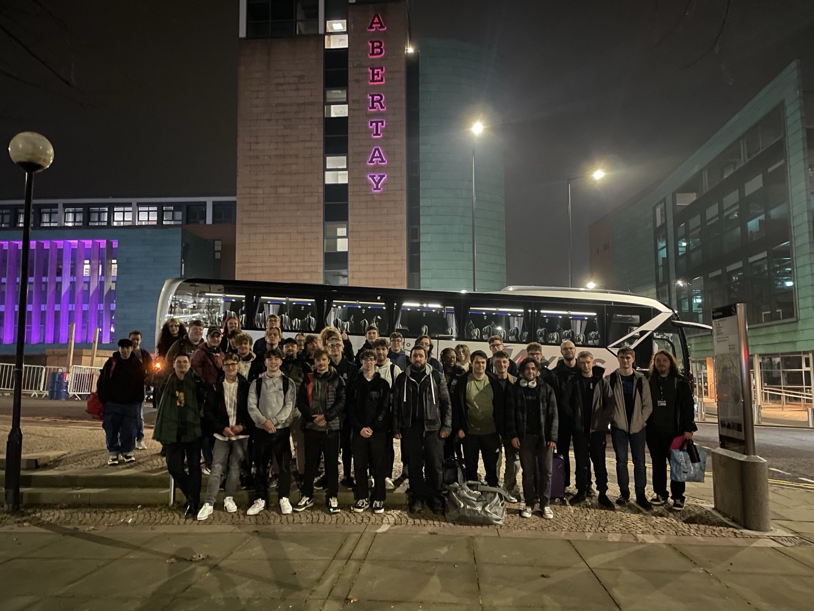 Abertay cyber students visit home of codebreaking