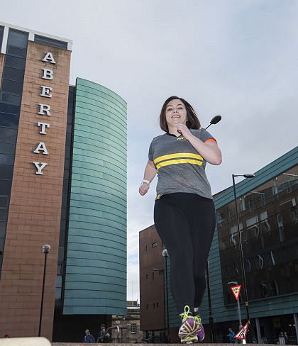 Abertay Staff Member Completes 1000 Mile Challenge