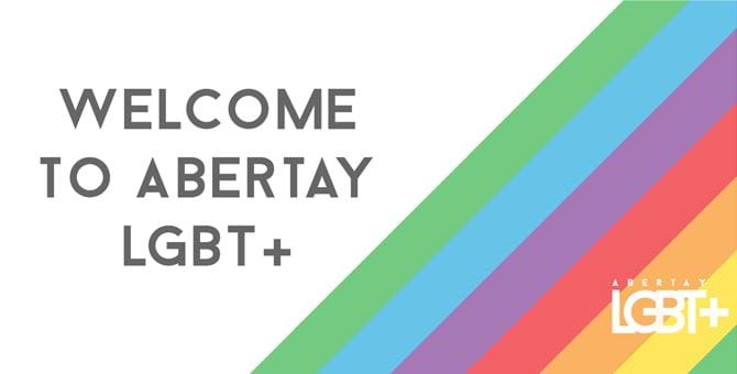 Abertay LGBT logo