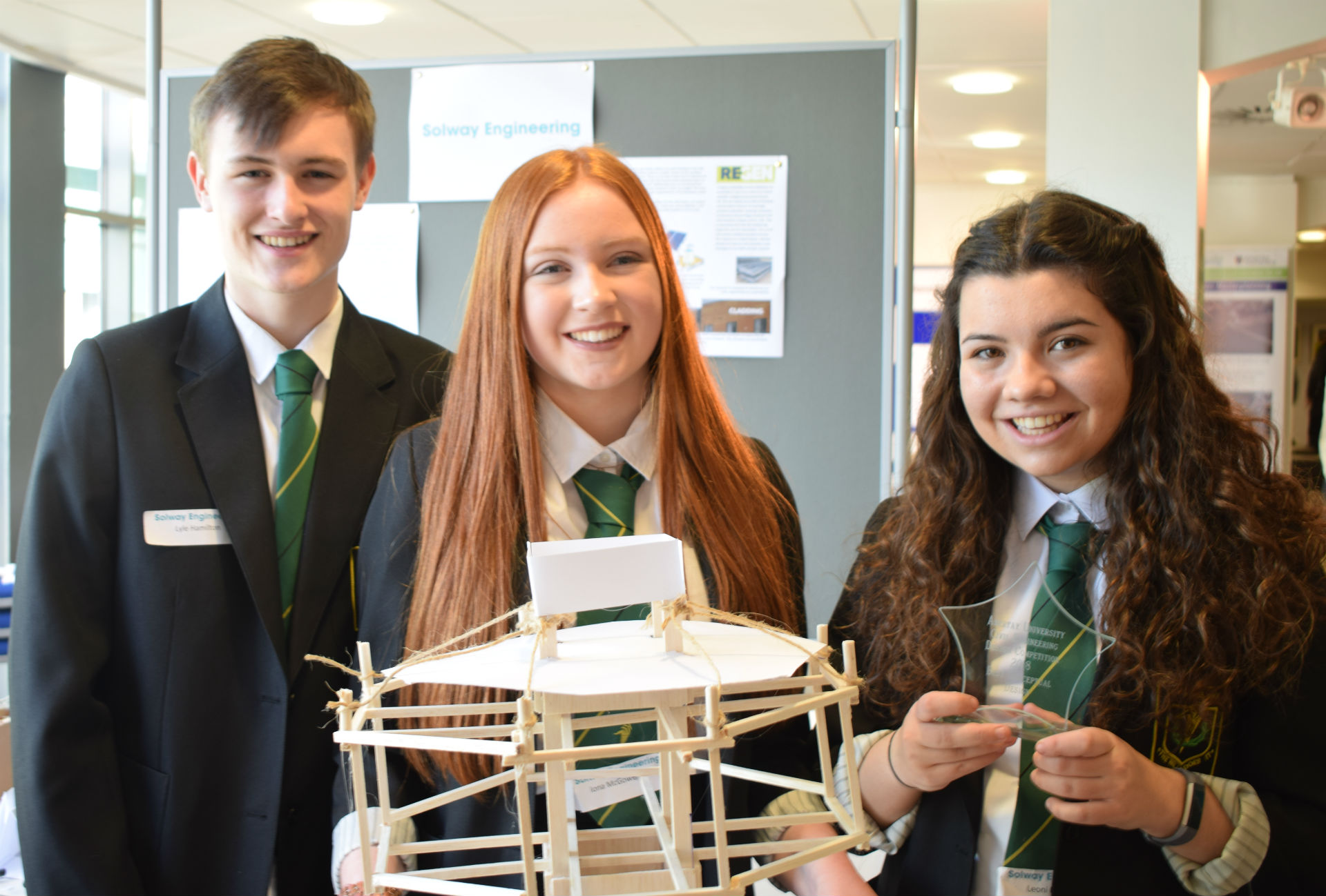 Engineering excellence at Scottish design contest