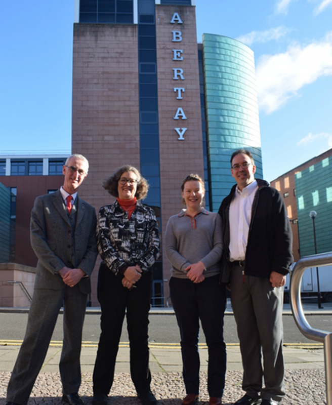 Abertay appoints four new Professors