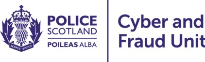 Police Scotland Cyber and Fraud Unit Logo