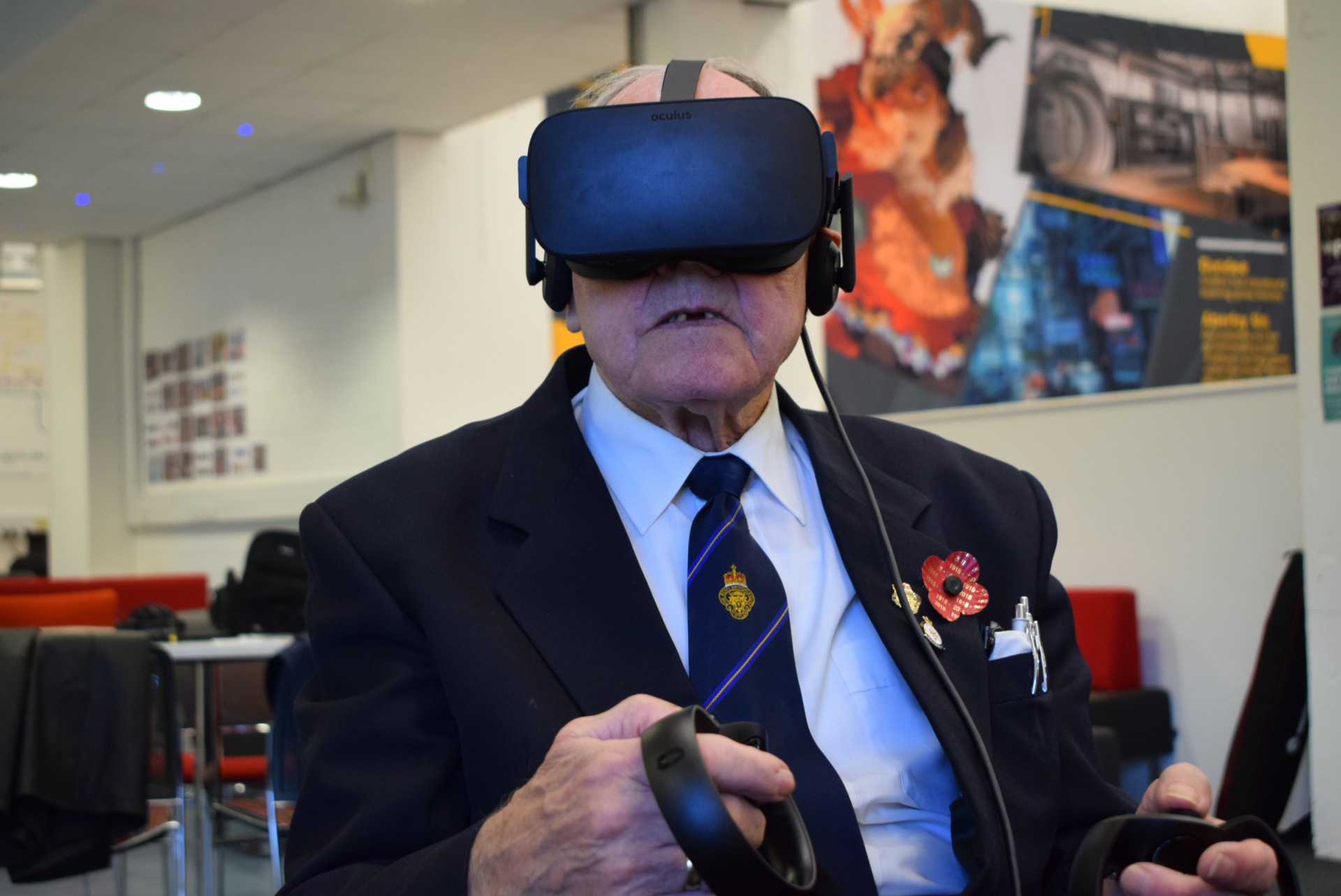 Veterans' memories spark innovative virtual reality project