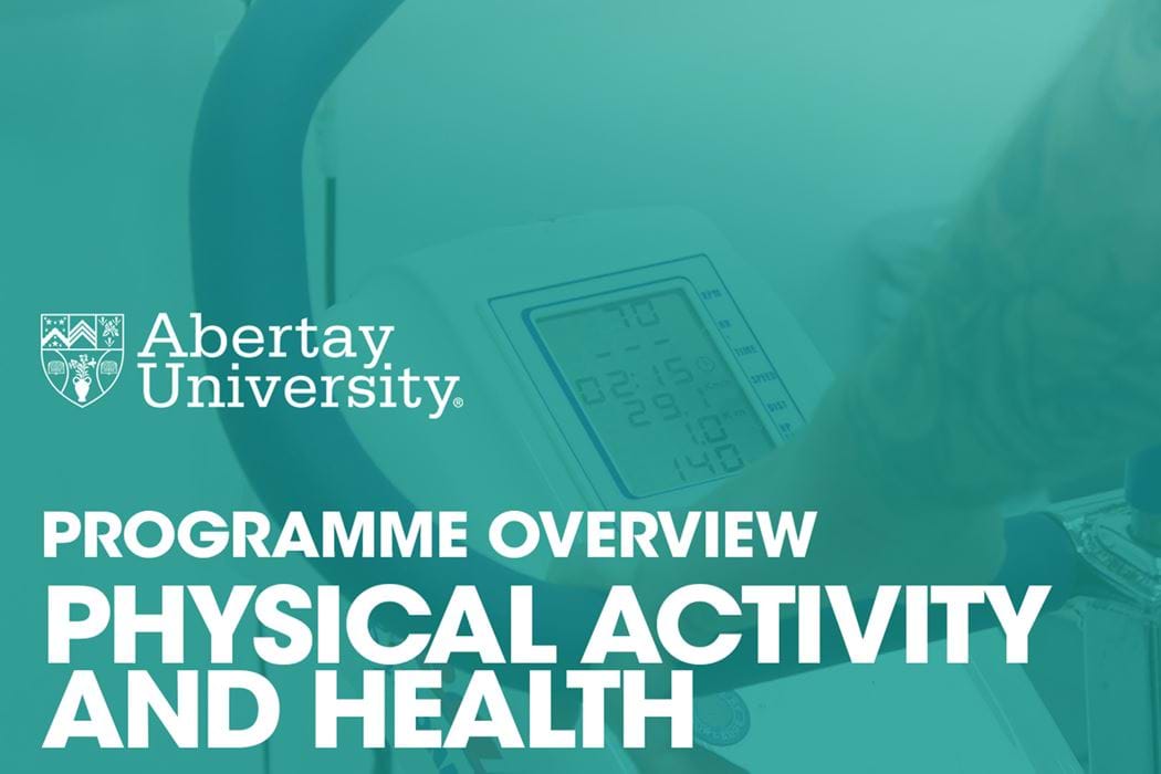 The thumbnail image for the Physical Activity and Health video is of someone on an exercise bike. The photo focuses on the display screen of the bike.