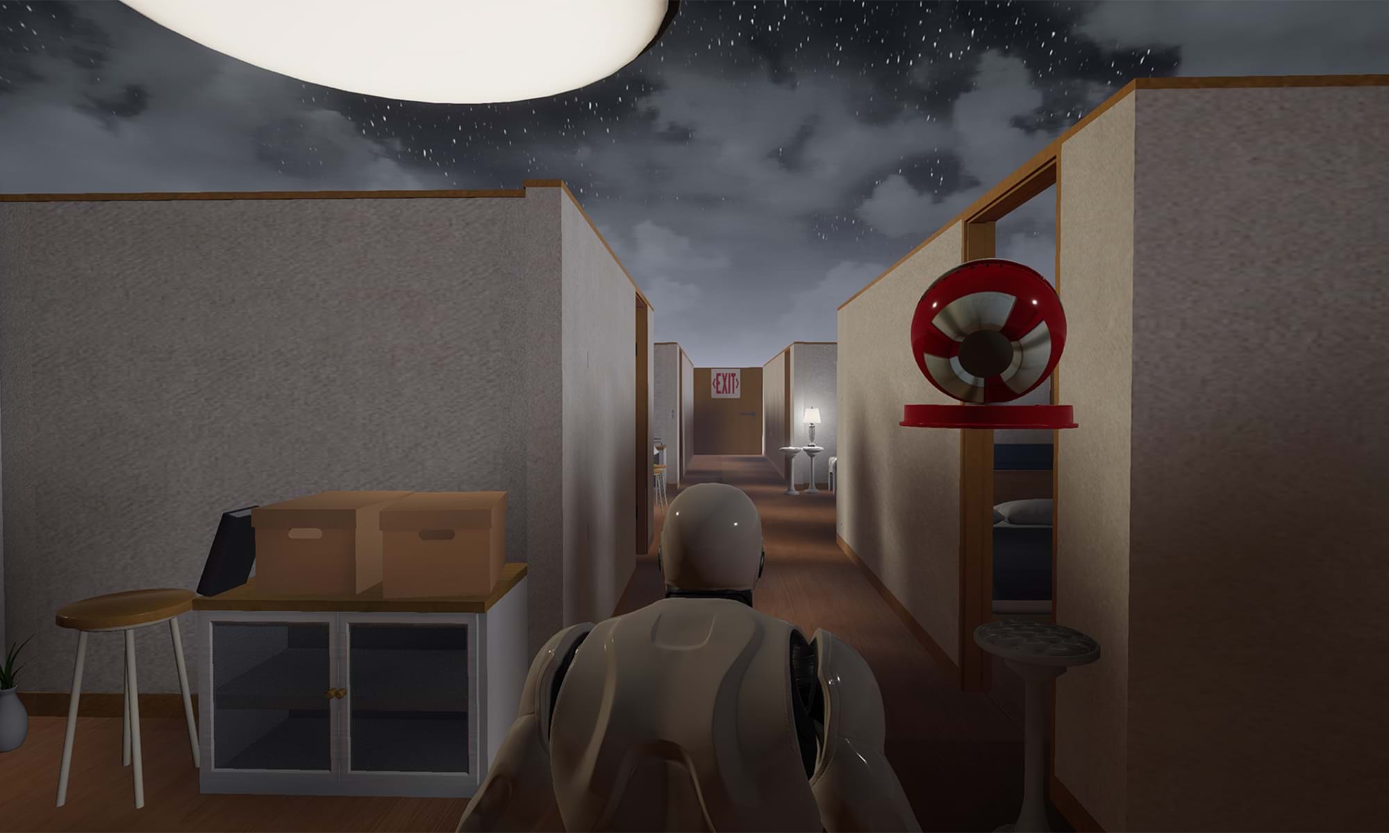 “Virtual Classroom - Educational Game” is a 2020 Digital Graduate Show project by Samuel Lambie, a student at Abertay University.