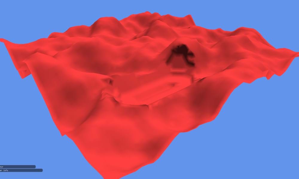 “Isosurface Visualization Algorithms for Real-time terrain deformation” is a 2020 Digital Graduate Show project by Sam Gainty, a student at Abertay University.