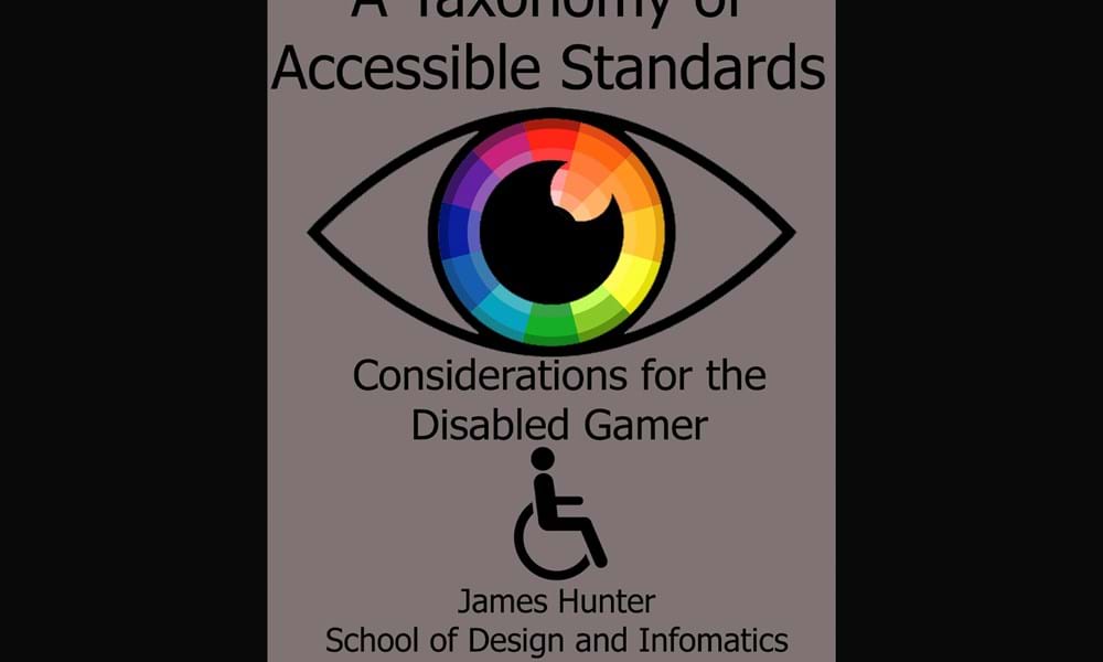 “A Taxonomy of Accessibility Standards – Considerations for the Disabled Gamer ” is a 2020 Digital Graduate Show project by James Hunter, a Game Design Production student at Abertay University.