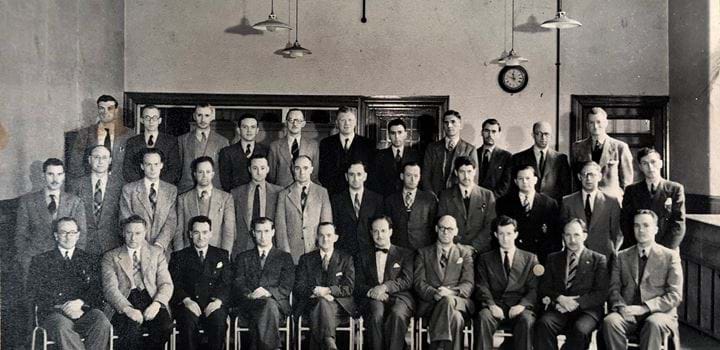 Department of Mechanical Engineering Staff and Students 1954