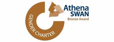 Athena swan bronze aware brown circular logo small