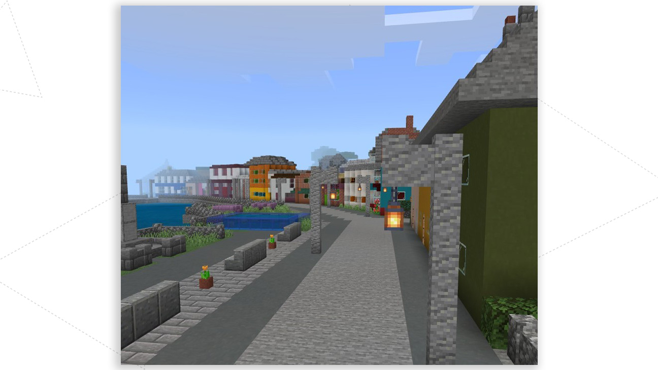Abertay students recreate tourist hotspot the Isle of Cumbrae in Minecraft