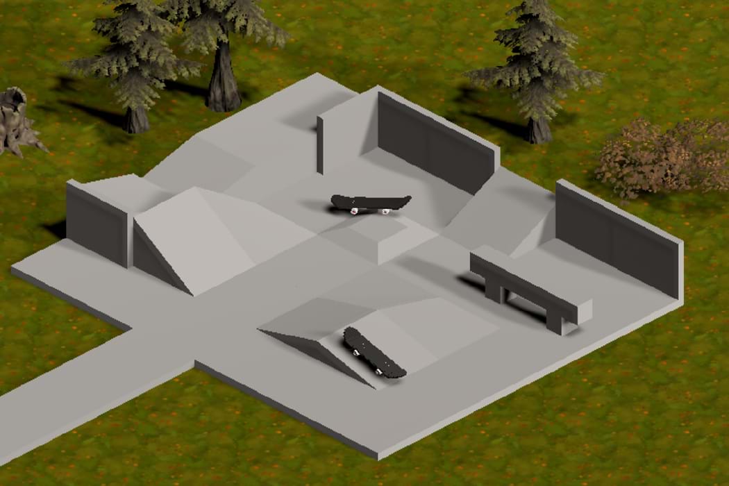 “Using Procedural Methods and Skatepark Design to Create Level Generation Tools” is a 2021 Digital Graduate Show project by Jay Thomson, a Computer Game Applications Development student at Abertay University.  