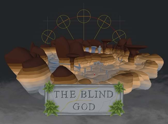 'The Blind God: Visually impaired accessibility and representation in FPS Deckbuilder gameplay' is a 2023 Digital Graduate Show project by Nikola Drousie, a Games Design and Production student at Abertay University.