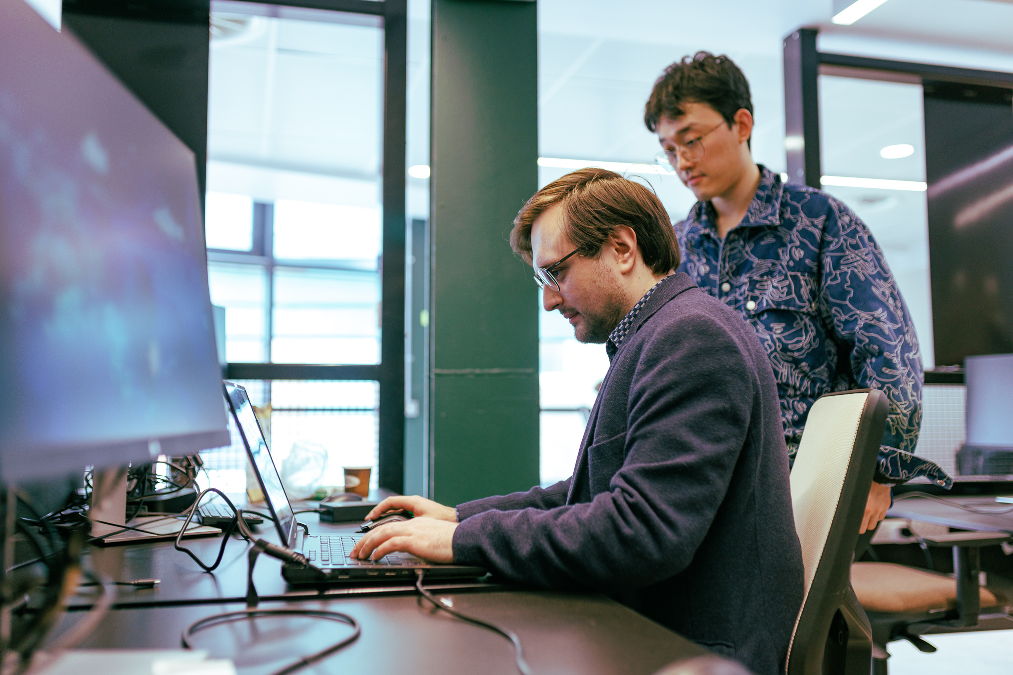Postgraduate showcase held at the Abertay cyberQuarter offers glimpse into the future of digital innovation