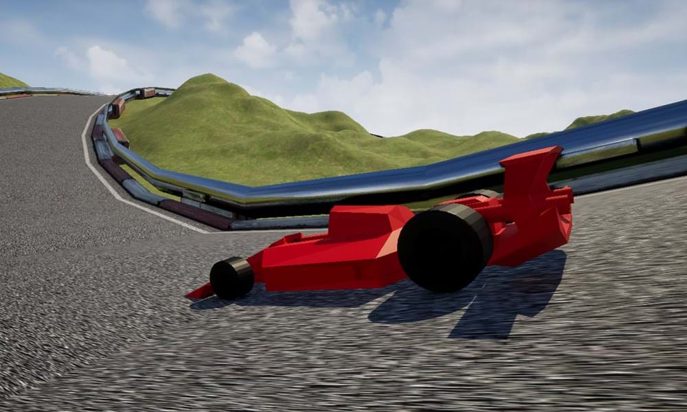 'Procedurally Generated Racetracks for a Racing Game and it’s Feasibility in Future Projects' is a 2023 Digital Graduate Show project by Glenn McCombie, a Computer Game Applications Development student at Abertay University.