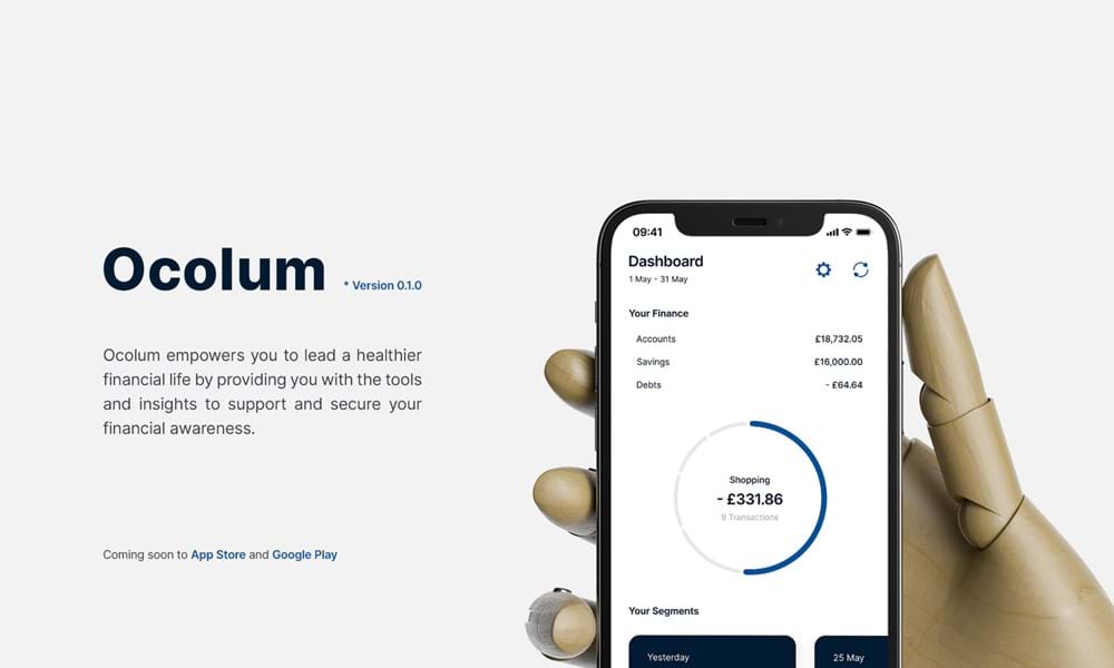 "Ocolum: Improving Financial Awareness and Literacy through Mobile Application Design" is a 2022 Digital Graduate Show project by Elliot Gaye, a Games Design and Production student at Abertay University. 