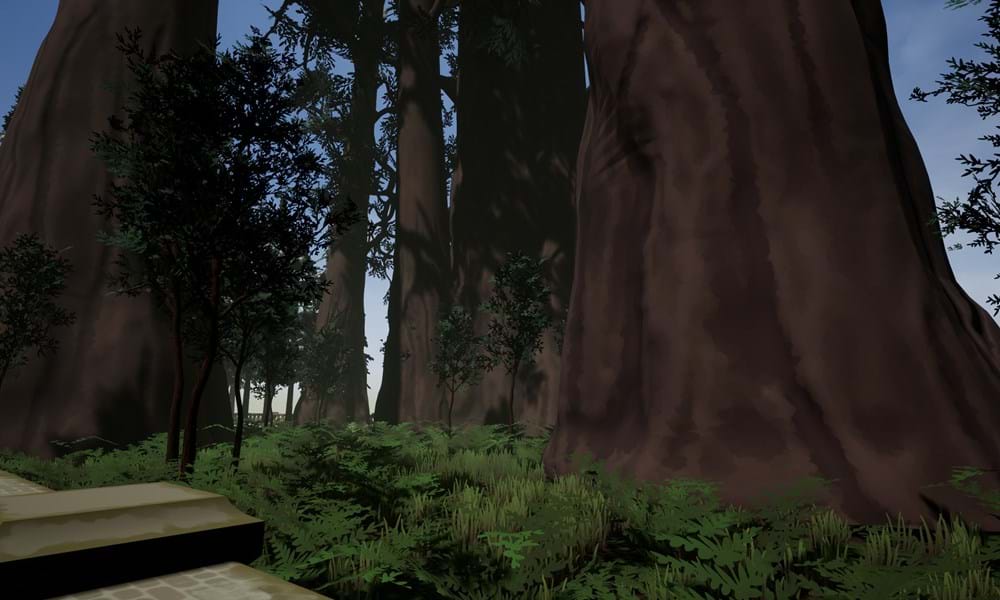 'Limbo's Bridge - An Applicative Study of Foliage in Game Design' is a 2023 Digital Graduate Show project by Christopher Brown, a Games Design and Production student at Abertay University.