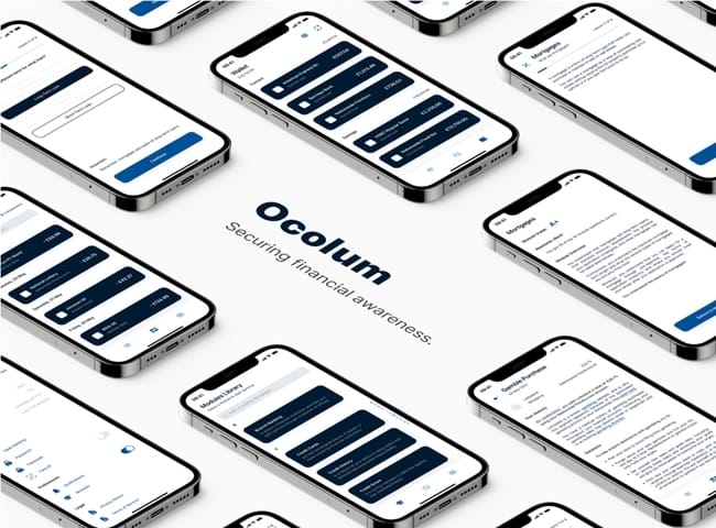 "Ocolum: Improving Financial Awareness and Literacy through Mobile Application Design" is a 2022 Digital Graduate Show project by Elliot Gaye, a Games Design and Production student at Abertay University. 