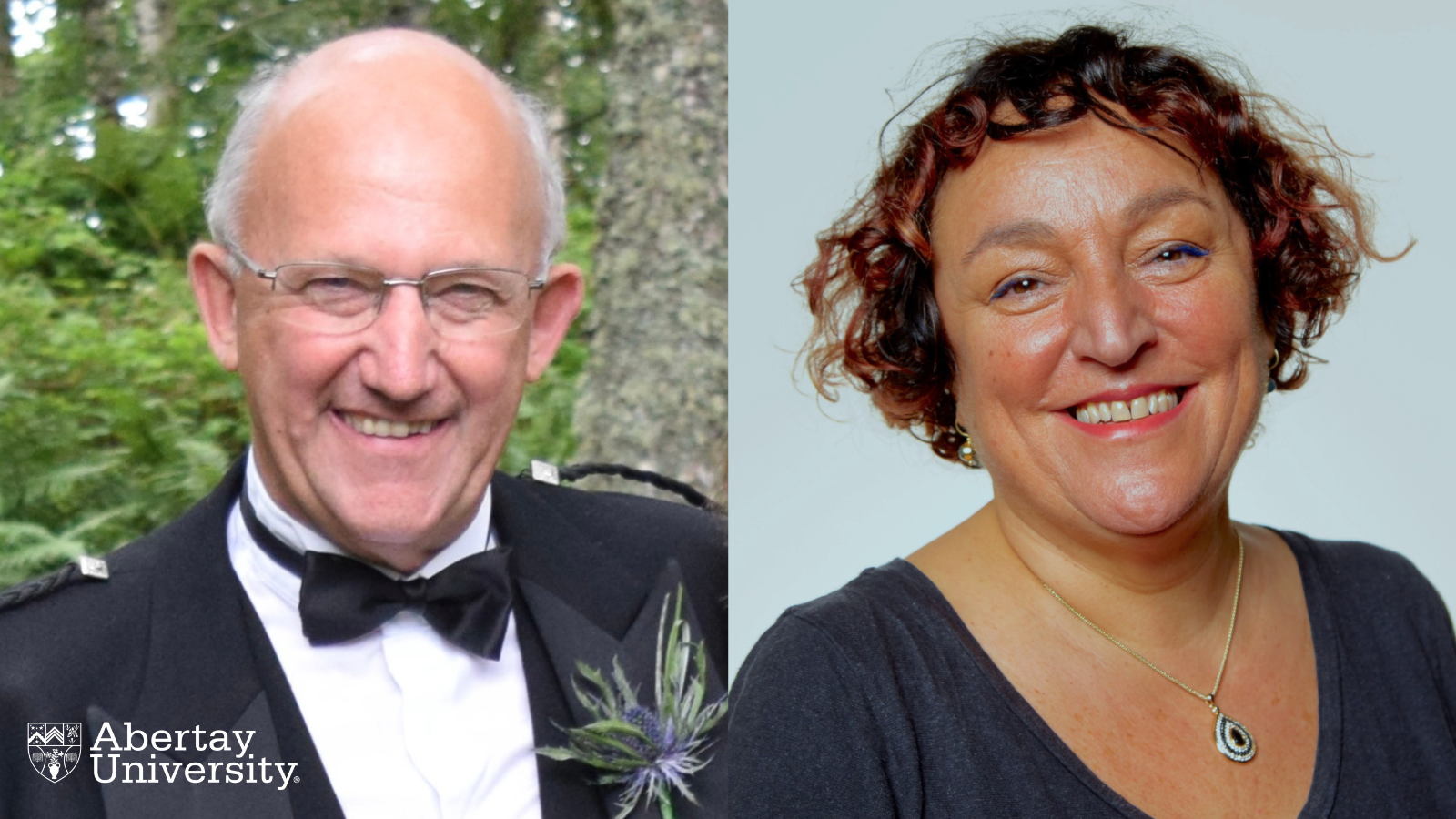 David Dorward MBE and Marie-Claire Isaaman to receive honorary degrees at July 12 ceremony